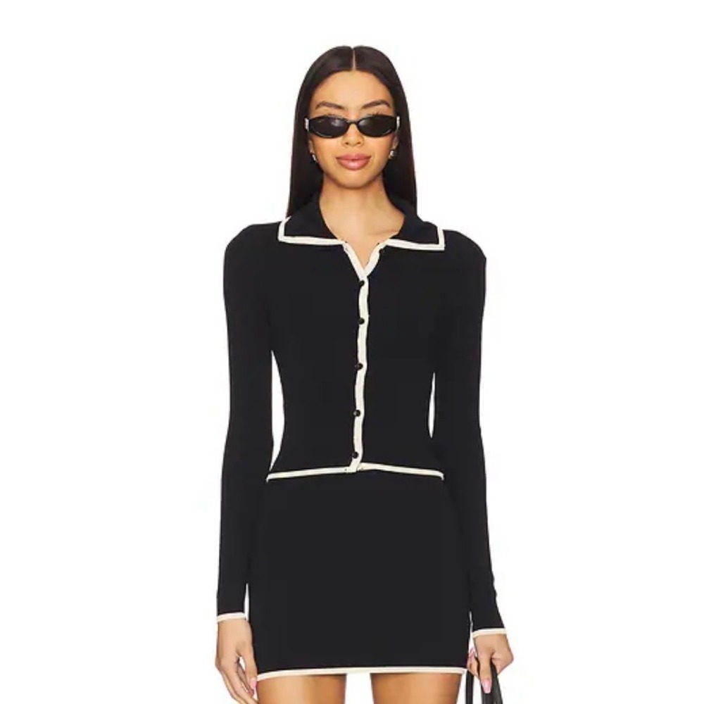 ALL THE WAYS Hollis Top in Black Size Medium NWT